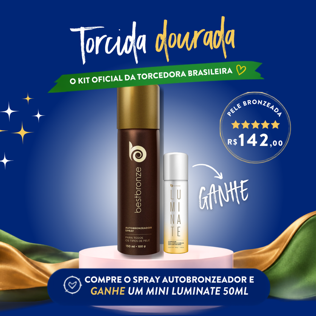 Kit Torcida Dourada