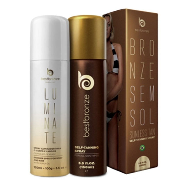 Autobronzeador Spray Fácil 150ml + Luminate 150ml