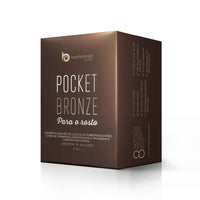 Pocket Bronze - Lenço Autobronzeador para o Rosto - 10 saches